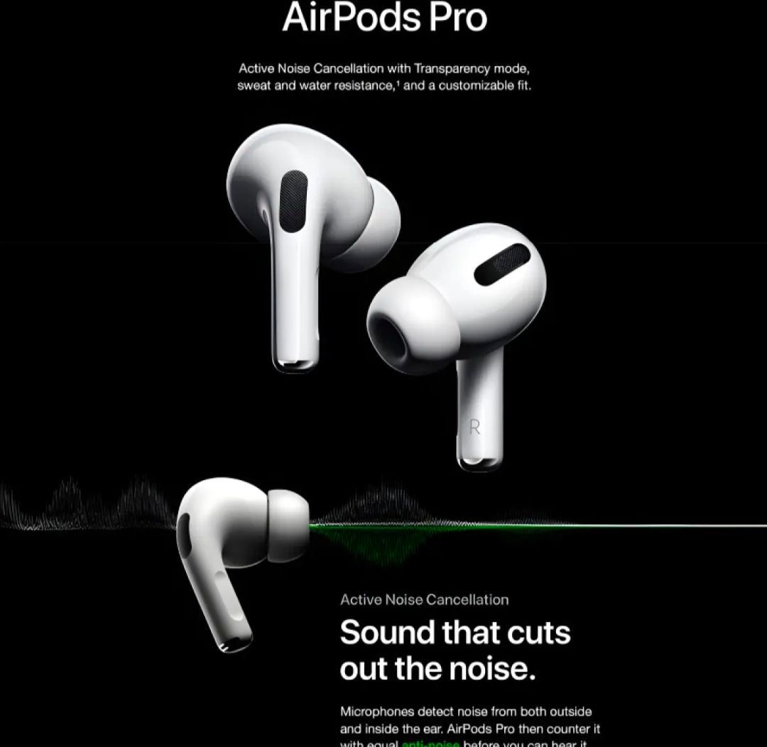 Airpods Pro Anc | Pro 2 Type C | Active Noise Cancellation | Wireless Earbuds Bluetooth 5.0, Super Sound Bass, Charging Case and Extra Ear-Buds, Pop-Up Feature Compatible with All Devices