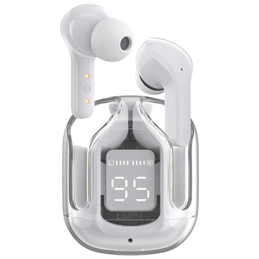Air31 Earbuds Wireless Crystal Transparent Bluetooth 5.3 Air 31 Ear Buds Wireless Headset